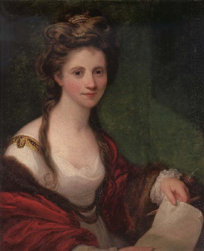 Selbstbidnis Angelika Kauffmann nach Joshua Reynolds, Angelika Kauffmann